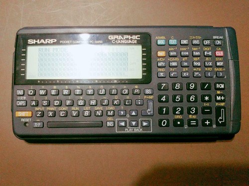 Sharp pocket computer g850 - sharp, pc