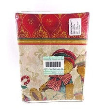 2 Curtain Panels Fancy Bear