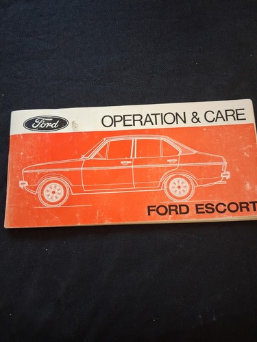 Ford escort operation - ford,