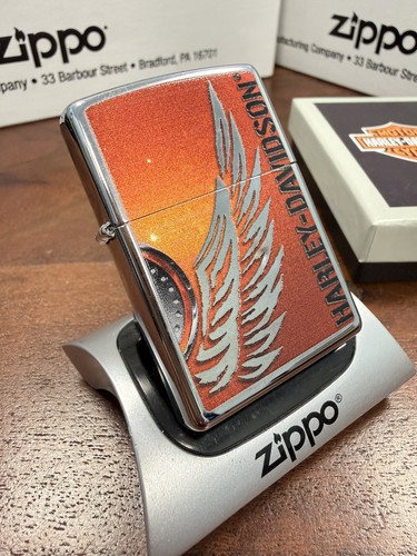 Genuine zippo lighter harley - zippo,
