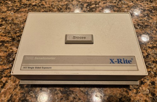 Rite 383 sensitometer - x-rite,