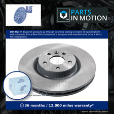 2x Brake Discs Pair Vented Front 325mm ADJ134365 Blue Print Set J9C2136 LR059122