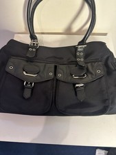 Versace Versus Black Leather