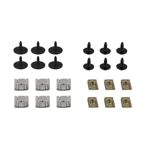 Engine undertray fasteners - undertray,