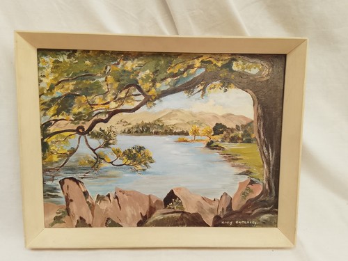 Vintage mary critchley oil - mary,