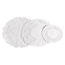 30 Pieces White Round Paper