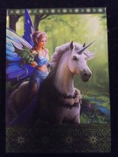 Anne Stokes Realm of Enchantment plain paper A6 Nemesis Now Notebook