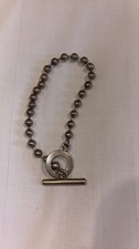 GUCCI 925 Silver Ball Chain