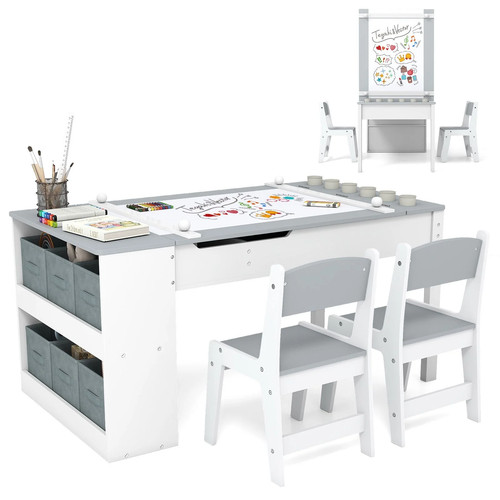 Kids art table with - table,
