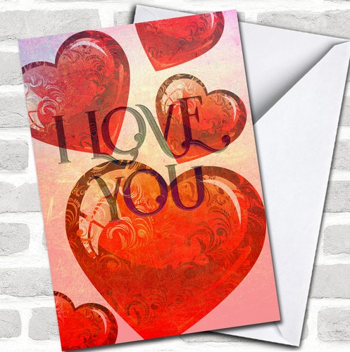 Vintage style hearts - style,