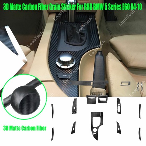 Carbon fiber sticker - carbon, for