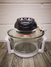 JDW Halogen Oven - Grey & White (MT-A15) 12L *See Description*