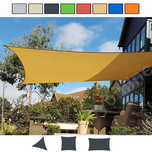 Outdoor shade sail patio - outdoor,