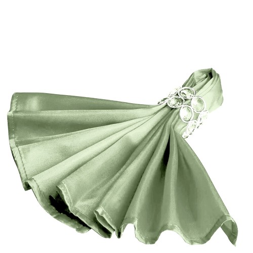 Pcs satin napkins - 50,