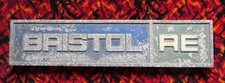 BRISTOL RE bonnet or grille plate badge. RM post included