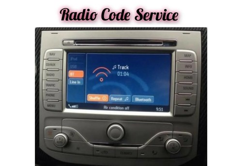 Ford radio pin code service - radio,