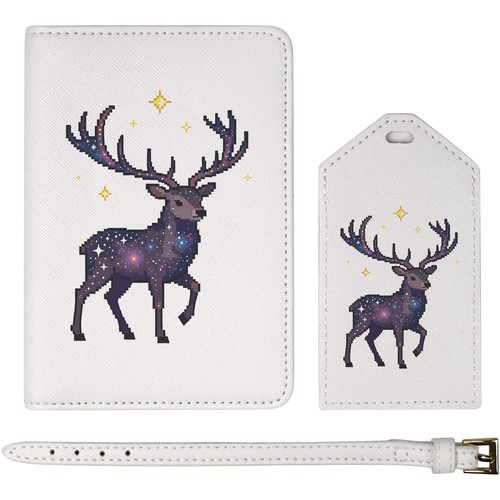Pixel style cosmic stag - cosmic, stag'