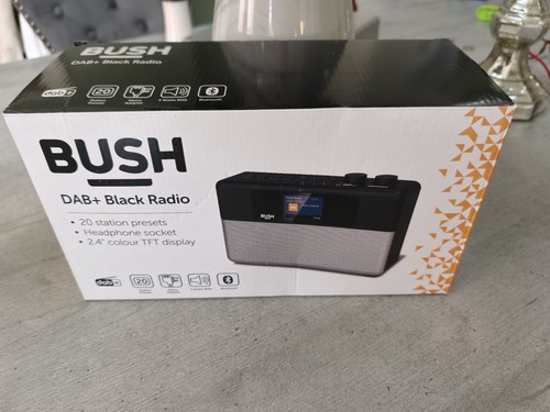Bush 2722 dab black radio - dab+,