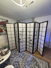 Shermini 6 Panel Room Divider byWorld Menagerie