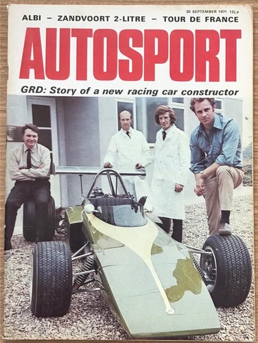 Autosport magazine sep 1971 - sep,