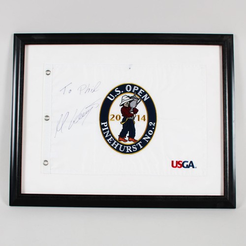 Martin kaymer signed flag - martin,