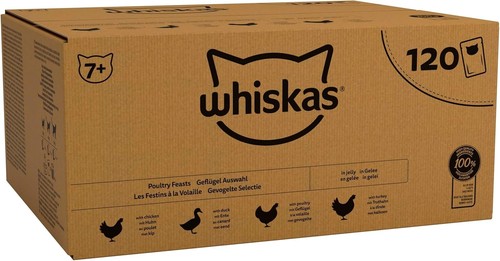 Whiskas senior wet cat - -, 7+