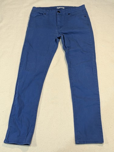 Carbon skinny blue chinos - carbon,