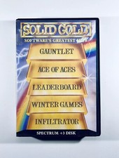 SOLID GOLD Greatest Hits Sinclair Spectrum Plus 3 Disk