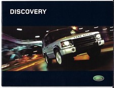 Land Rover Discovery 2003-2004 UK Market Sales Brochure Td5 4.0 V8 ES XS GS S E