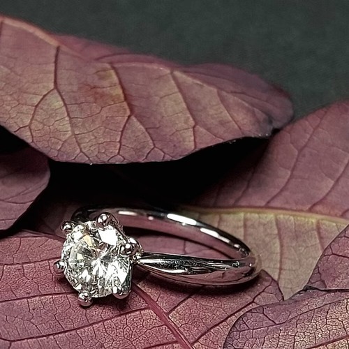 Diamond ring engagement - ring,