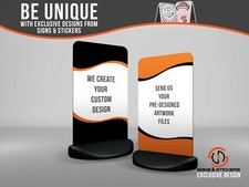 Custom Ecoflextra Pavement Sign Outdoor Street Advertising Display