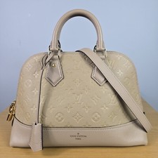 Louis Vuitton Neo Alma PM Empreinte Beige Cream Shoulder Handbag 