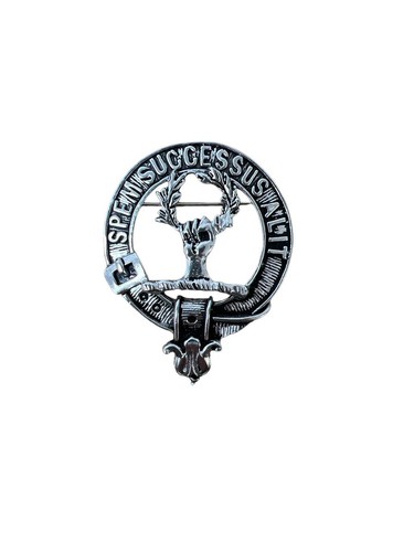 Ross clan crest pewter cap - ross,