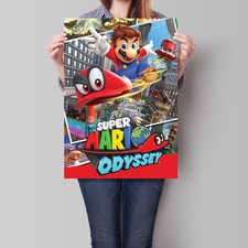 Super Mario Odyssey Poster