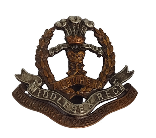 Ww1 middlesex regiment 1st - ww1,