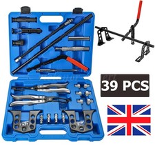 39pc Cylinder Head Service Tool Set Valve Spring Compressor Removal Installer UK