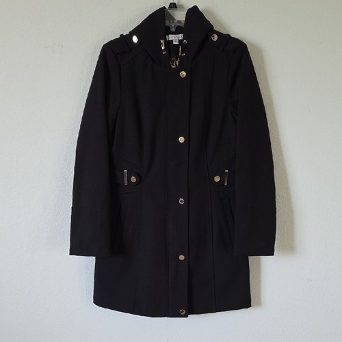Via spiga elegant black trench - elegant,