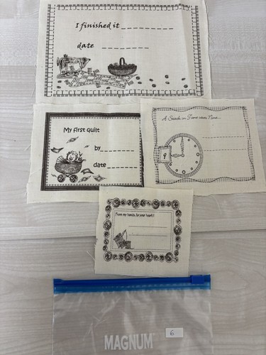 Fabric quilting labels - , cotton