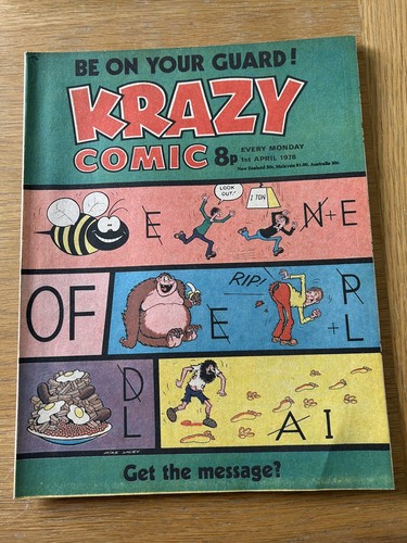 Krazy comic 1st - comic, 1978