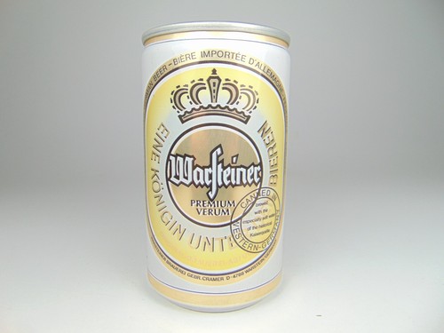 Vintage warsteiner beer empty - beer,