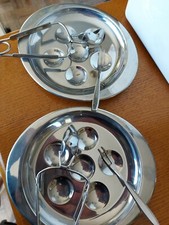 2 x French escargot trays