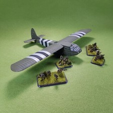15mm Flames of War 1/100 Scale American Waco Glider for WW2 Wargaming