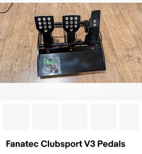 Fanatec Clubsport V3 Pedals