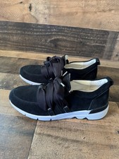 Gabor Black Suede Sneakers 73.342 Size 6 UK / 8 US