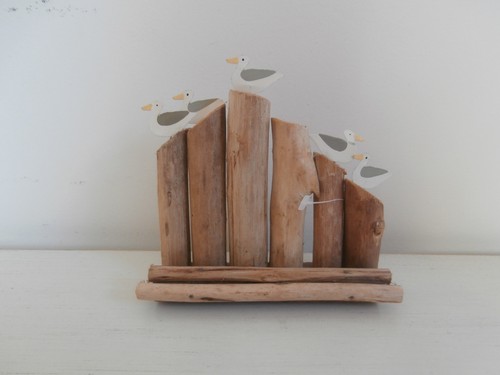 Seaside driftwood metal - seaside,