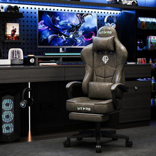 Gaming Chair Leather Racing