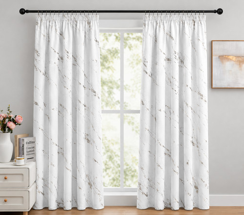 Blackout curtains tape top - blackout,