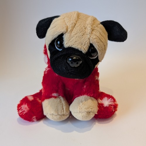 Paws plush pug dog - plush, stuffed