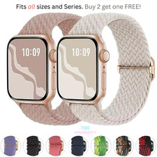 For Apple Watch Strap Nylon Buckle Band iWatch Series 10 9 8 7 6 5 4 3 SE Ultra