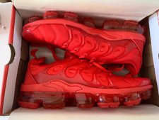Air VaporMax Plus Red / in Size 10UK / 45 EURO / 11US / 924453-006